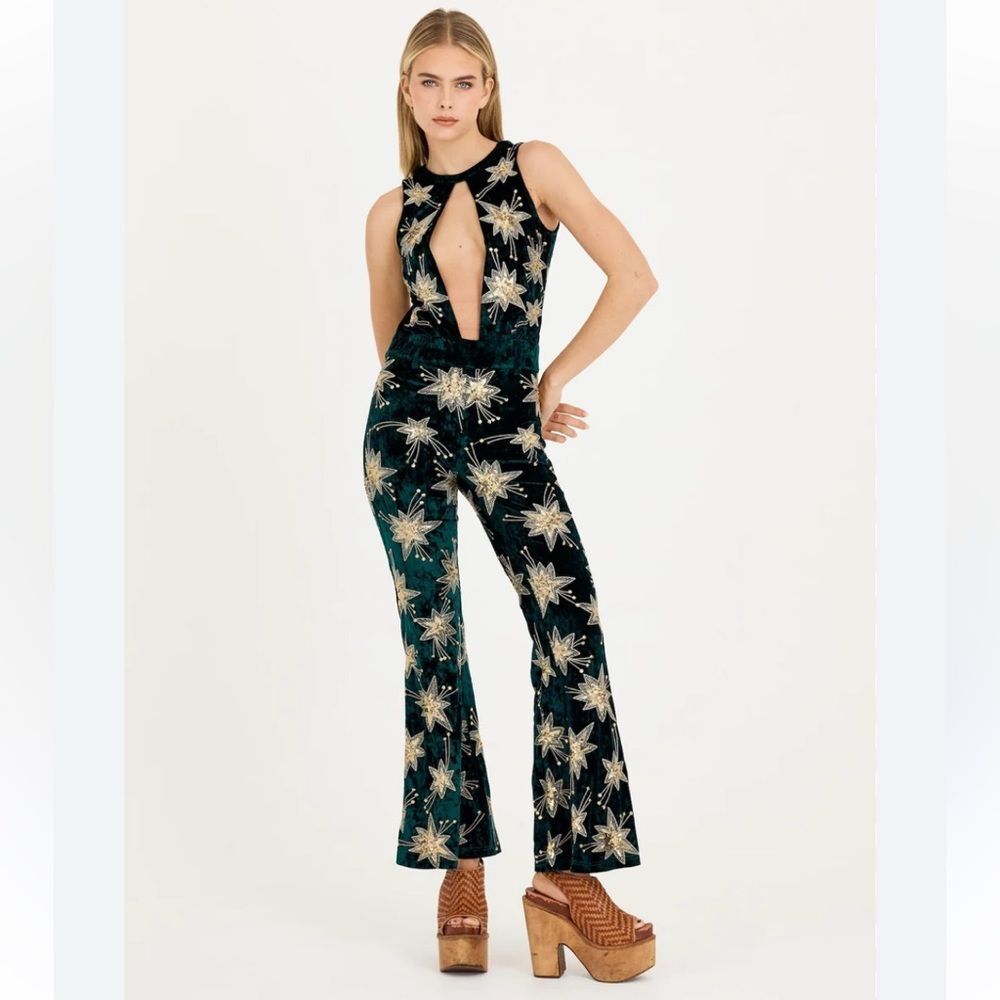 LENNI CHROMATIC JUMPSUIT - MARINE